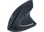 Mouse Ottico Verticale Usb Senza Fili Da 2,4 Ghz Rf Techly Da 1600 Dpi