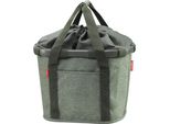 Klickfix Vorderradkorb "Cestino Per Bicicletta"" , Twist Sage"