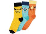 Calzini PokéMon 3 Pezzi Evoli Evolution 43-46