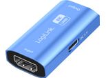 Logilink HD0064 Ripetitore Hdmi Logilink, 8K/60 Hz, Custodia In Alluminio, Blu