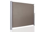 Tenda Laterale Tolletour 160X300 Cm Protezione Dalla Vista Estensibile Opaca Protezione Solare Tenda Da Sole Balcone Terrazza Giardino Tenda Laterale Paravento Brau