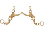 Hispano Hipica Boccaglio-Porta Decorato Bit Portoghese Dorato 13,5 Cm Dorato 13,5 Cm