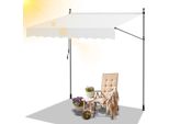 Hengda Tenda Da Sole Tenda Da Balcone Resistente Ai Raggi Uv Impermeabile Crema 250 Cm