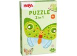 Haba Puzzle Unisex 2In1 - Farfalla - Taglia Unica