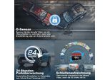 Dashcam Auto Anteriore E Posteriore Dasch Cam 4K Con Gps 5Ghz Wifi Dash Cam Con 64GB Sd Telecamera Auto Con Monitoraggio Del Parcheggio
