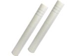Tolletour 2 Rotoli Di Tessuto Di Rinforzo 160G/M² 4X4Mm Tessuto Per Intonaco Tessuto In Fibra Di Vetro Bianco 100M²