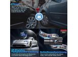 Dashcam Auto Anteriore E Posteriore Dash Cam 360 Gradi Di Sorveglianza Con Batteria 4K Con Gps 5Ghz Wifi Dash Cam Con 64GB Sd Telecamera Auto Con Monitoraggio Del Parcheggio