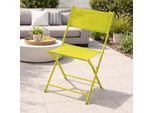 Sedia Pieghevole Da Giardino Sedia Da Campeggio Pieghevole Pieghevole Verde Lime