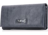 Portafoglio Da Donna Con Molti Scomparti Per Carte, Borsellino Da Donna In Ecopelle, Borsellino Da Donna (Grigio)