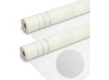 Bettizia 2 Rotoli Di Tessuto Di Rinforzo 160G/M² 4X4Mm Tessuto Per Intonaco Tessuto In Fibra Di Vetro Bianco 100M²
