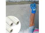 Hengda 3 Rotoli Di Tessuto Di Rinforzo 160G/M² 4X4Mm Tessuto Per Intonaco In Fibra Di Vetro Bianco 150M²