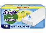 Swiffer 8700216718400 Swiffer Wet Refills Feuchte BodentüCher Mikrofaser, 48 St.