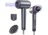 Asciugacapelli Ad Alta Velocità, Asciugacapelli, Asciugacapelli Con Diffusore, Beccuccio Per Lo Styling E Supporto | 4 Impostazioni Di Temperatura | 3 Impostazioni Di Soffiaggio | 180.000 Giri/Min Brushless