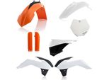 Kit Carene 8 Pezzi Acerbis Modello 2017 Arancio/Bianco Per Ktm Sx 85