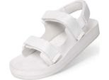 Indosole The Adventurer Sandali Bianco Eu 39-40 Donna Bianco Eu 39-40