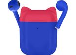 Akashi, Cuffie Bluetooth Senza Fili Per Bambini, Volume Sicuro, Microfono, Blu