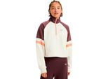 Roxy Essential Energy Felpa Con Mezza Zip Bianca S Donna Bianco S