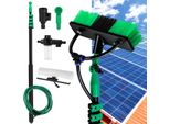 Hengda Set Con Manico Telescopico E Alimentazione Dell'acqua Con Spazzola Da 4,8 M, Per La Pulizia Di Superfici In Vetro, Finestre, Terrazze, Ecc.
