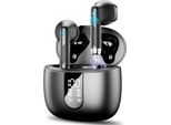 Bluetooth 5.3 In Ear Con Microfono CVC8.0, 40H Wireless Noise Cancelling Earbuds Con 14,2 Millimetri Stereo, 2023 Nuove Cuffie Wireless IP7 Impermeabile USB-C