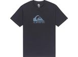 Quiksilver Quiksilver Evo Comp Logo Maglietta A Maniche Corte Blu M Uomo Blu M