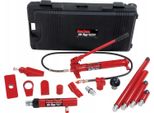 Forsage | Kit Di Cilindri Idraulici, Martinetto Idraulico Portatile, 10 T, Kit Di Riparazione Del Telaio Dell'auto, Con Custodia, Per La Riparazione Di Auto, Camion, Fattoria