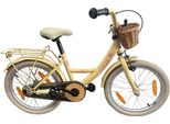 Bicicletta Per Bambini Bikefun Girly 18 Pollici – Con Cestino E Mozzo Freno – Oro