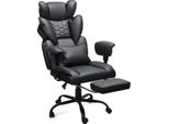 Sedia Da Gioco Bettizia Sedia Da Ufficio Ergonomica Con Poggiapiedi Regolabile Portata 150 Kg Supporto Lombare 135° Sedia Per Pc Sedia Da Scrivania