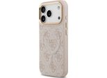 Custodia Per Iphone 17 Pro, Guess Hardcase 4G Classic Magsafe, Rosa
