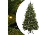 Vidaxl Albero Di Natale Artificiale Verde 270 Cm In Pvc E Metallo