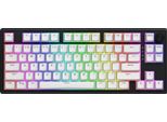 Hator Skyfall Wireless 80, Cablato E Wireless, Usb + Rf Wireless + Bluetooth, Interruttore Meccanico, Qwerty, Led Rgb, Nero, Bianco
