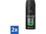 Axe - Deodorante Spray - Africa - Arancia E Sandalo - Nutriente - 150 Ml - Confezione Risparmio - 2 Pezzi