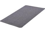 Succebuy Tappetino Per Sedie Tappetino Di Protezione Per Il Pavimento (1396 X 897 Mm) Tappetino Antiscivolo Per Pavimenti Duri, Tappeto Per Sedie Da Ufficio, Tappeto Sotto La Scrivania Di Facile Scorrimento Per Casa O Ufficio (Grigio Scuro)