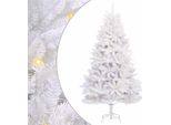 Vidaxl Albero Di Natale Artificiale Bianco 270 Cm In Pvc E Metallo