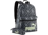 Puma Zaino Per Il Tempo Libero Zaino Phase Backpack 20L Puma Black - Apple Spritz - Football Aop Antracite