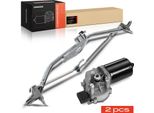 Frankberg 1X Motore Tergicristallo + 1X Asta Tergicristallo Anteriore Per Vw Passat Variant 3B2 Audi A4 A6 Avant