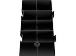 Rampa Per Cordoli - Set Di Rampe - Set 2 Pezzi - Antiscivolo - Plastica - Dimensioni 25×45×19 Cm - Per Auto, Sedie A Rotelle, Moto - Nero