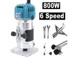 Fresatrice Per Legno - Fresatrice Elettrica Per Bordi/Fresatrice Verticale - 800 W - 30.000 Giri/Min - A Mano - Ac - Spina Ue - Braun