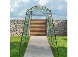 Traliccio Da Giardino - Arco/Tunnel Per Rampicanti - Metallo - Per Piante Rampicanti - Supporto Per Rose, Cetrioli, Pomodori - Per Esterni - Verde
