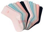 Calzini Schiesser Per Bambine, Confezione Da 10 - "Legwear Kids"", Fantasia, Misto Cotone Rosa 27-30"