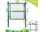 Izrielar 100 X 100 Cm Porta Da Giardino Cancello Da Giardino Cancello Da Cortile Recinzione Con Serratura Porta, Cancello, Cancello Da Recinzione, Porta Da Recinzione, Porta Da Giardino, Recinzione Da Giardino, Verde
