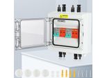 Izrielar Scatola Di Collegamento Solare Dc 2 Stringhe 1000V 32A Protezione Da Sovratensione Pv Fotovoltaico IP65 Scatola Di Collegamento Generatore 8 Moduli Spina Solare Impianto Fotovoltaico