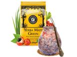Set Iniziale Mate Green Yerba Mate Con Tazza Mate In Ceramica Da 350 Ml - Tè Brasiliano Yerba Mate Fuerte 200 G Con Guaranà - Bombilla In Acciaio Inossidabile Da 19 Cm