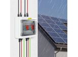 Izrielar Solar Scatola Di Collegamento Protezione Da Sovratensione Pv Dc 2 Stringhe 1000 V IP65 Con Protezione Contro I Fulmini Interruttore Di Protezione Della Linea Protezione Della Tensione Per Impianti Fotovoltaici