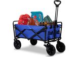 Carrello Pieghevole Izrielar Con Tetto Carrello A Mano Carrello Da Trasporto, Carrello Da Spiaggia, Pieghevole, Ruote In Gomma Piena, Fino A 80 Kg, Con Freni + Borsa Per Il Trasporto - Carrello Da Giardino