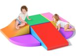 Mattoncini E Blocchi Da Costruzione In Schiuma Per Bambini - Set Da 6 Pezzi - Morbida Schiuma Di Lattice - Grandi - Giocattoli Didattici - Sicuri Per Uso Interno - Rossi