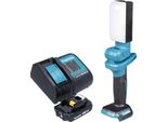 Makita Dml 816 SA1X Lampada Da Lavoro A Batteria 18 V 500 Lm Led + 1X Batteria 2,0 Ah + Caricabatteria