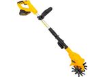 Zappatrice Manuale - Coltivatore A Batteria - Senza Fili - Velocità 250 Giri/Min - Abs E Acciaio Al Manganese - - Standard Ue