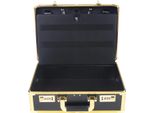 Valigetta Da Parrucchiere - Cassetta Portautensili/Organizer Portatile - Professionale - Versione Da Viaggio - Per Tagliacapelli E Rifinitori - Per Forbici E Pettini - Oro