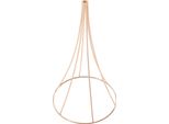 Portafiori Per Matrimoni - Vasi In Ferro A Forma Di Tromba - Set Da 10 Pezzi - Altezza 80 Cm - Impilabili - Per Decorazioni Da Tavola Ed Eventi - Oro