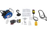 Argano Elettrico - Paranco Elettrico - Capacità Di Sollevamento 250 Kg - Altezza Di Sollevamento 29 M - Telecomando Radio - Alimentazione A Rete (Ca) - Sospendibile - Blu